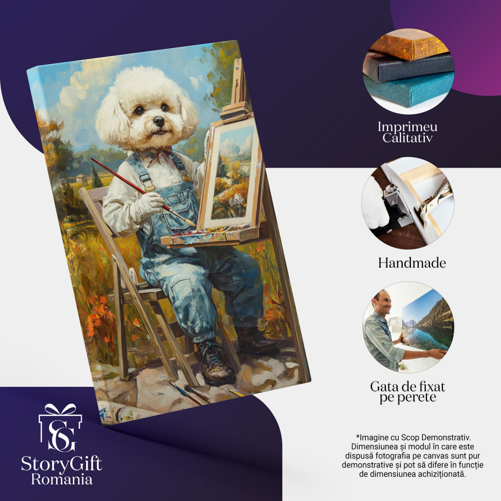 Tablou Canvas Personalizat Artist Stradal în Natură
Marime 40x25CM [4]