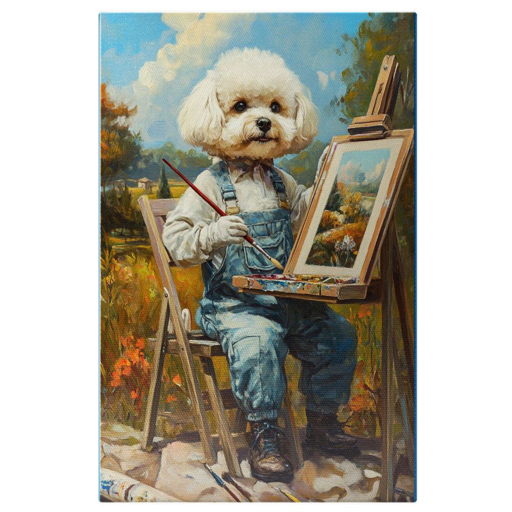 Tablou Canvas Personalizat Artist Stradal în Natură
Marime 40x25CM [1]