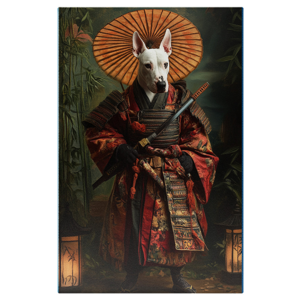  Tablou Canvas Personalizat Asasin Asiatic Cu Sabie Și KimonoMarime 140x90CM [1]