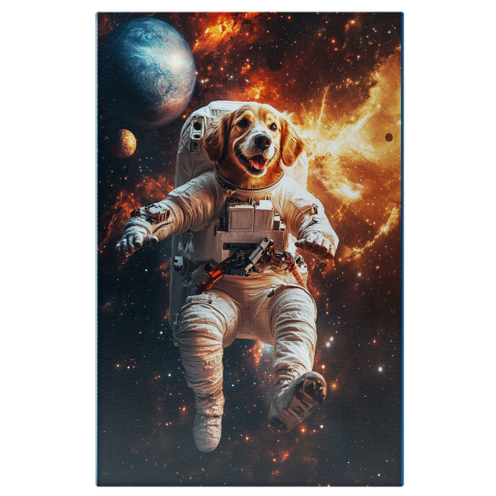 Tablou Canvas Personalizat Astronaut În Spațiu
Marime 90x60CM [1]