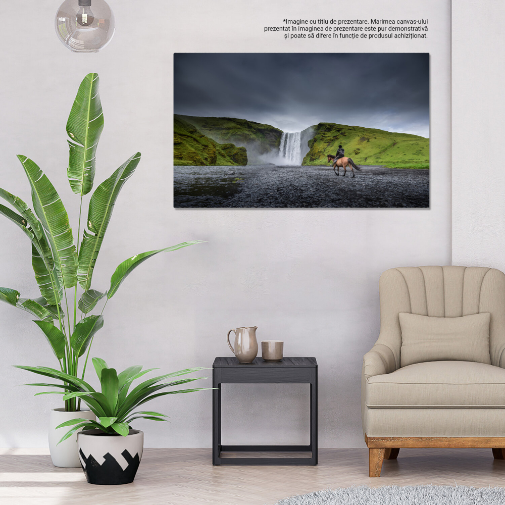 Tablou Canvas Aventura în Islanda - Peisaje Naturale Uimitoare, Marime 40x25CM [3]