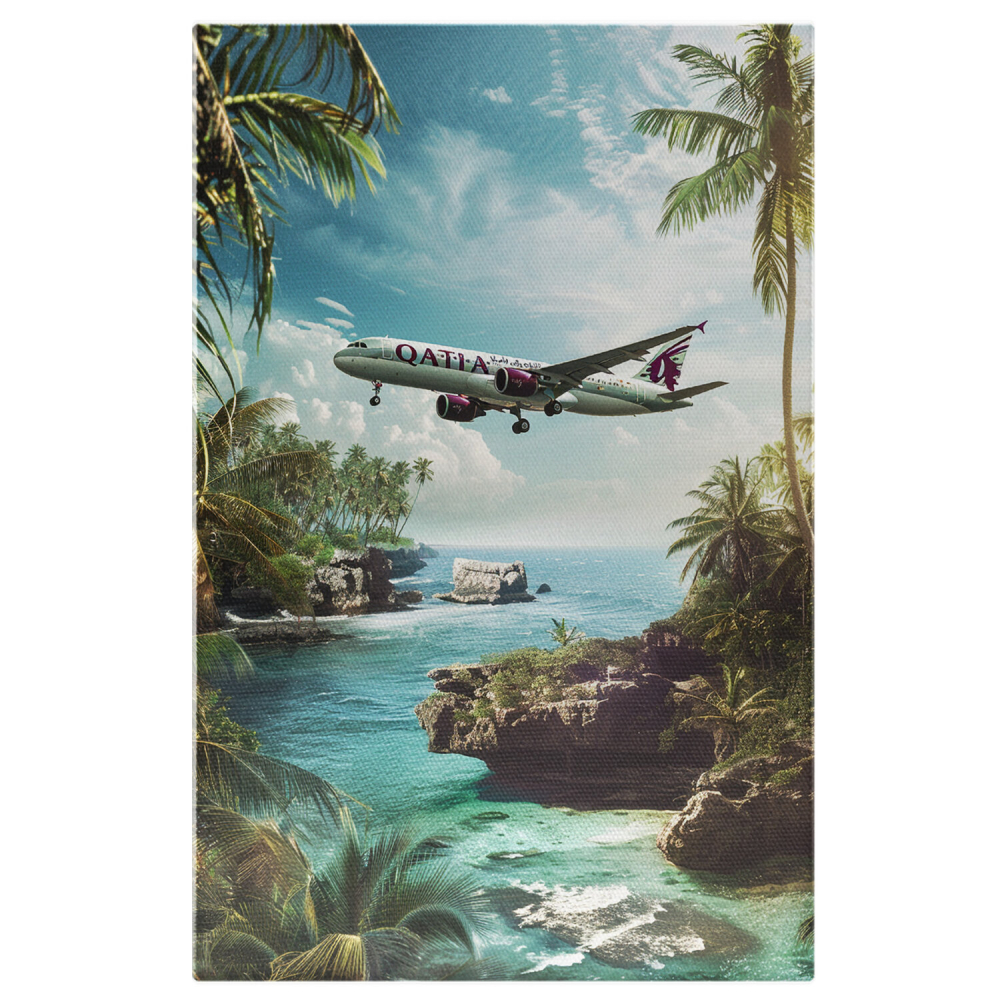 Avionul la Tropice - Călătorii Unice în Decorurile Paradisului Acvatic, Marime 40x25CM [1]