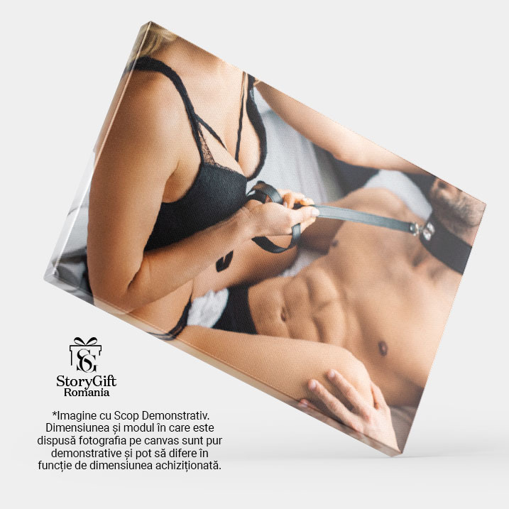 Tablou Canvas: BDSM, legaturi pasionale, cuplu, intimitate, seductie 40x25CM [4]