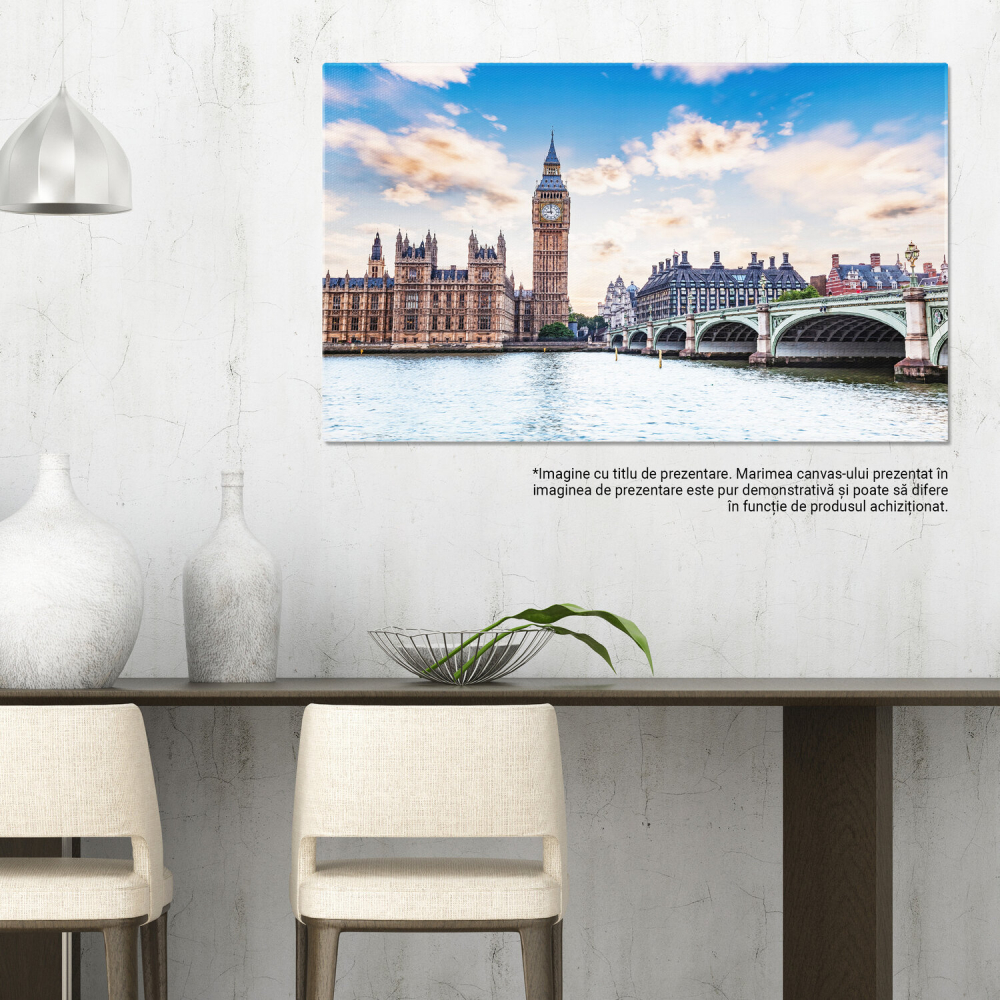Big Ben și Podul Westminster în Londra, Marime 40x25CM [3]