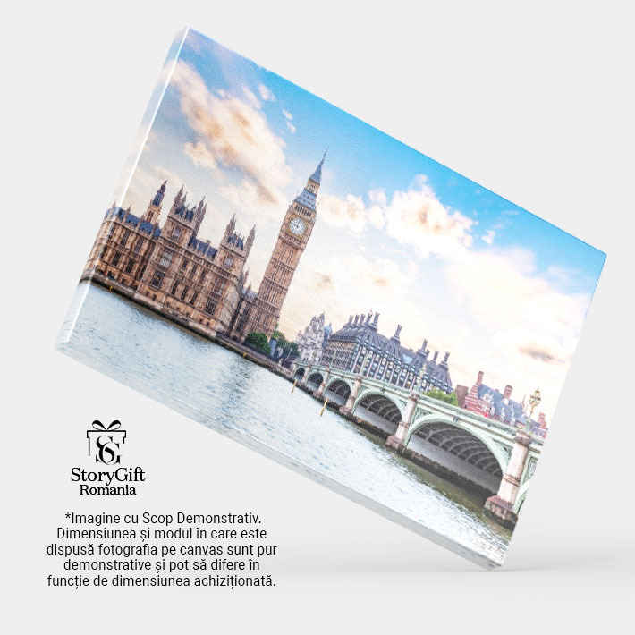 Tablou Canvas Big Ben si Podul Westminster in Londra, londra, england, pod, thames, arhitectura 838 40x25CM [4]