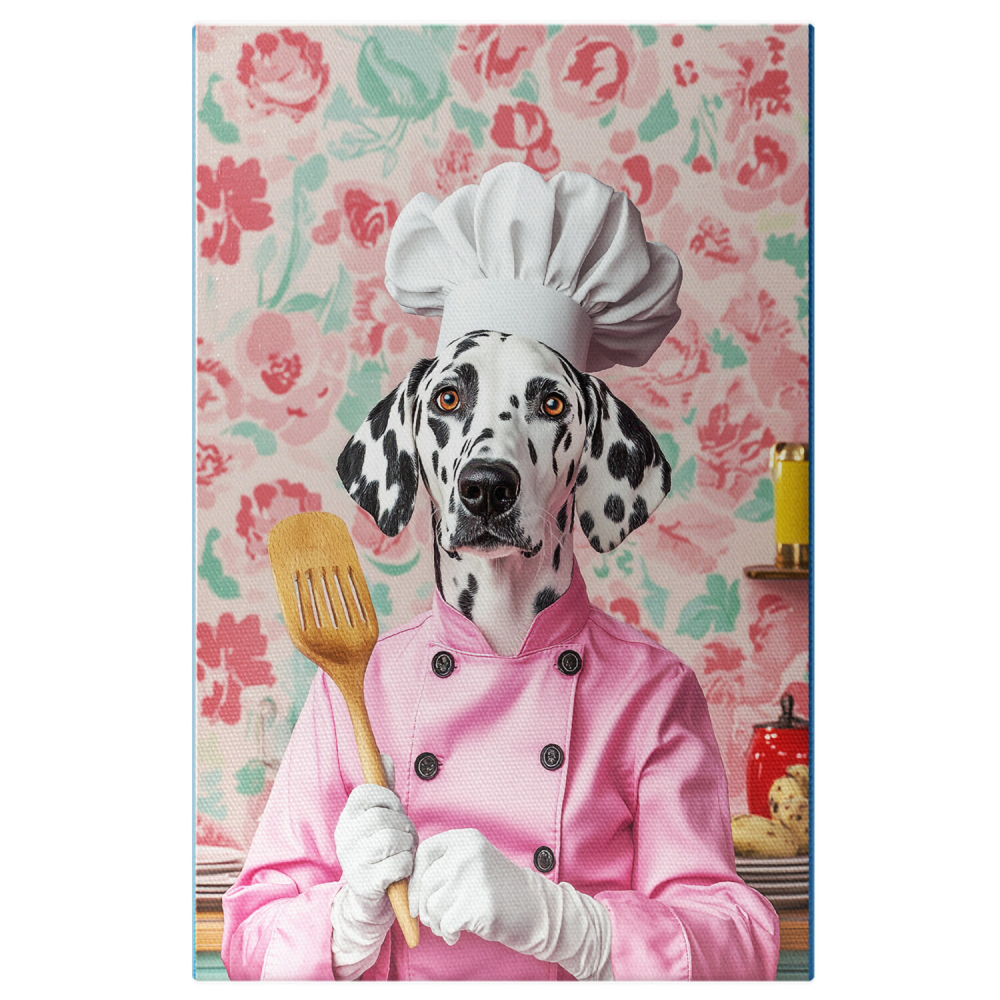 Tablou Canvas Personalizat Bucătar Cheff Halat Roz
Marime 100x70CM [1]