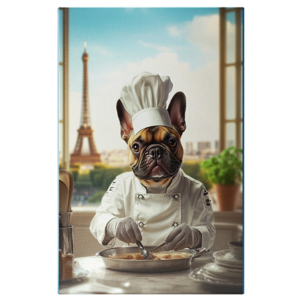 Tablou Canvas Personalizat Bucătar Chef în Paris
Marime 140x90CM [1]