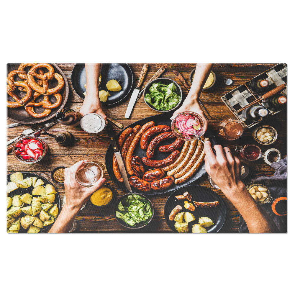 Bucurie și Tradiție Bavareză: Gastronomie și Sărbătoare, Marime 40x25CM [1]