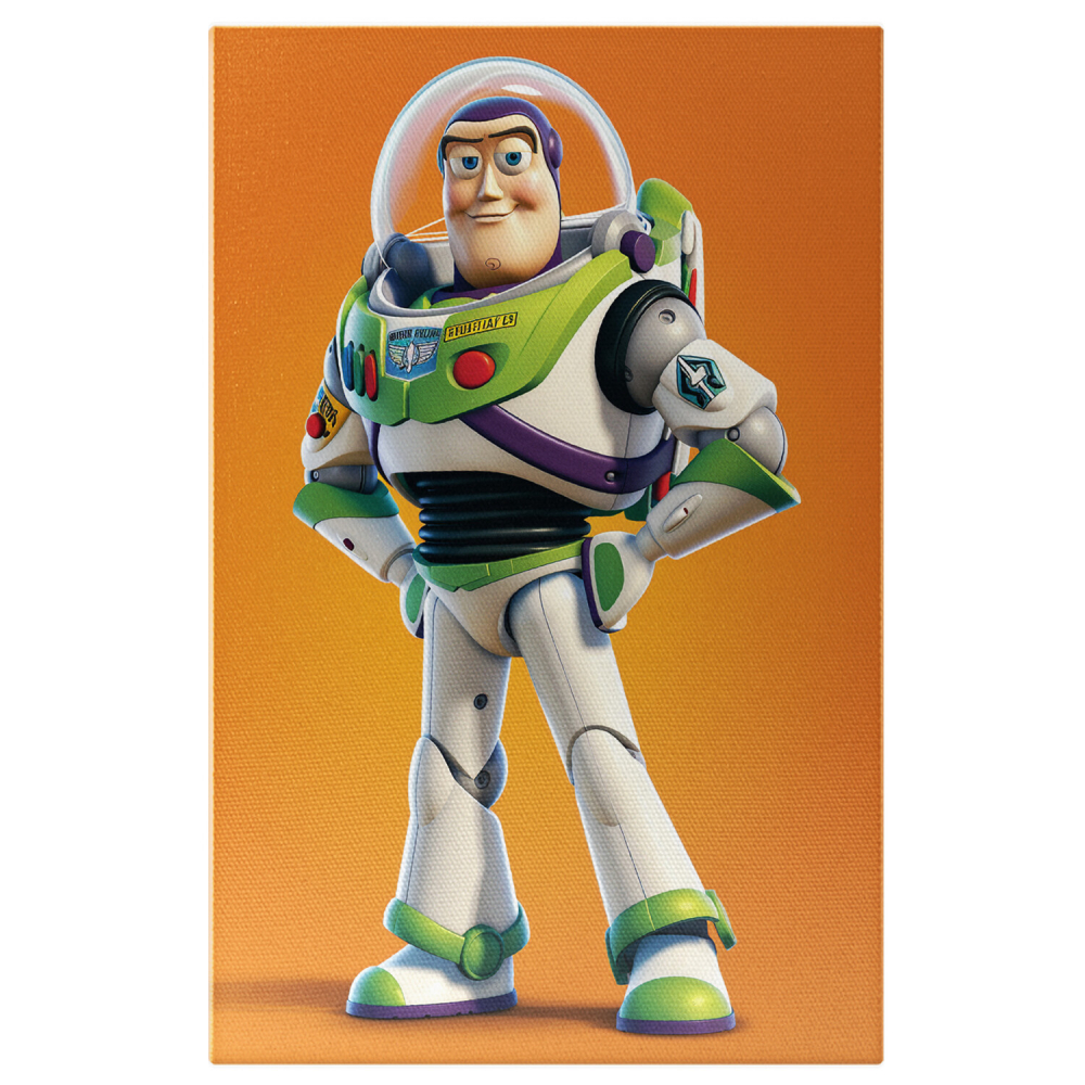 Buzz Lightyear - Personaj Animat Disney din Toy Story - Pictură Digitală, Marime 40x25CM [1]