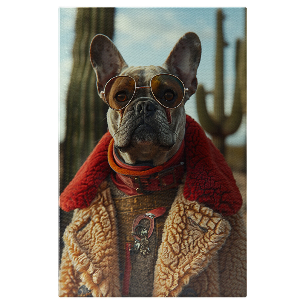 Câinele și Cactusii - Domnul Scund al Conacului în Haine Moderne, Marime 40x25CM [1]