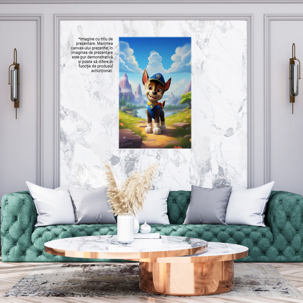 Cățel Patrula Secreta în Natură - Pictură Digitală pentru Copii, Marime 40x25CM [3]