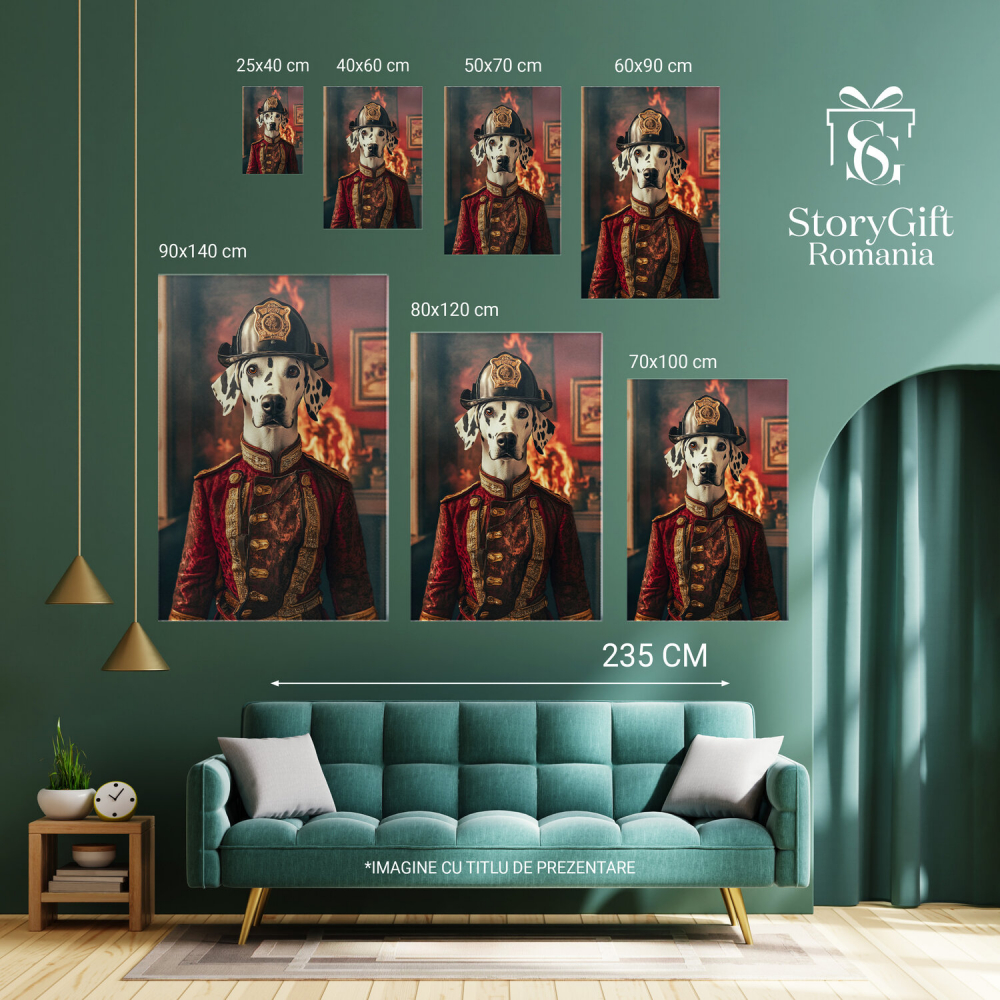 Tablou Canvas Personalizat Colonel Regal
Marime 40x25CM [6]