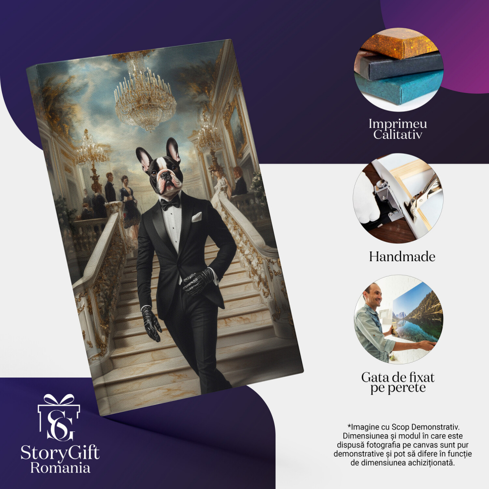  Tablou Canvas Personalizat Costum Regal În Sala PalatuluiMarime 140x90CM [4]