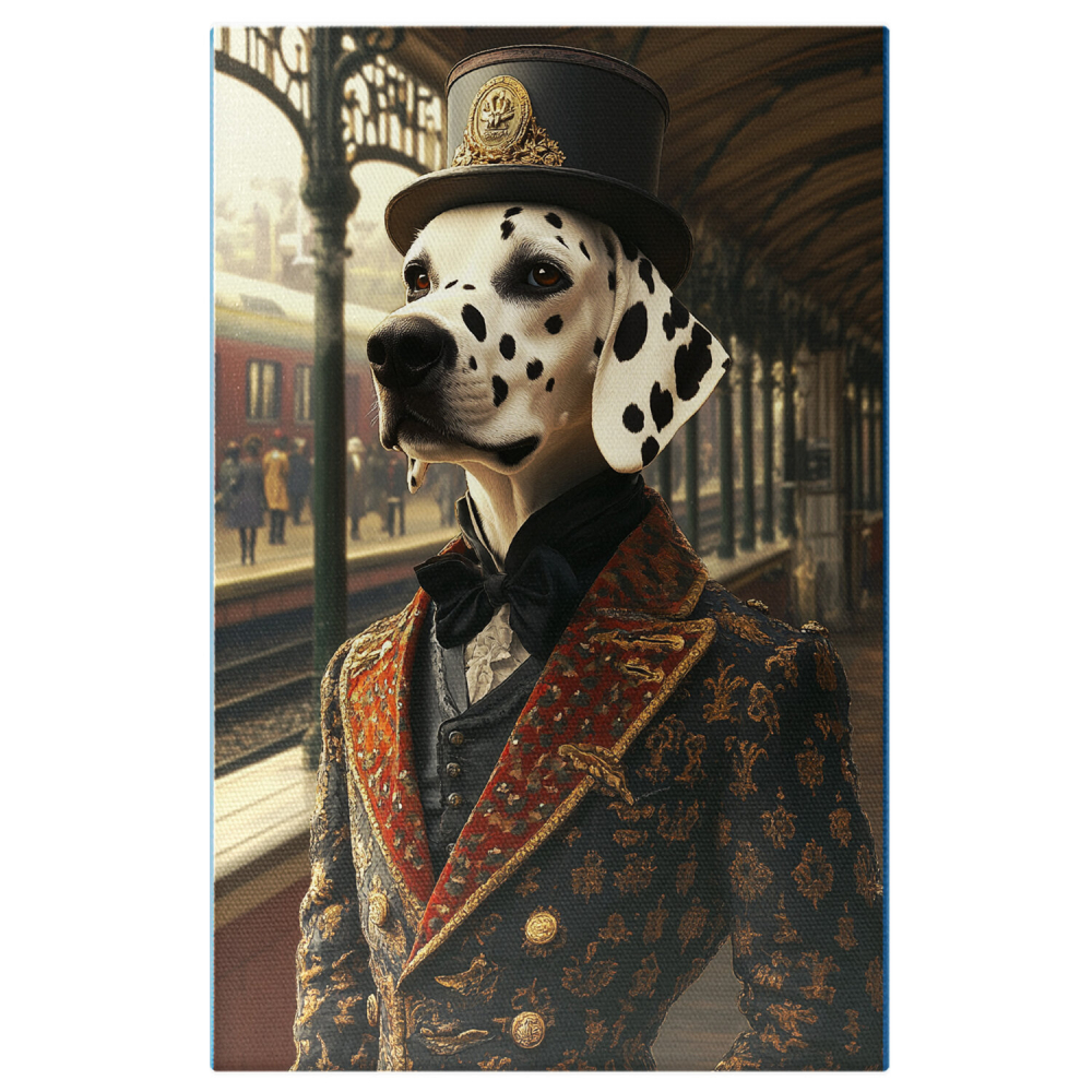 Tablou Canvas Personalizat Conte Regal Cu Jachetă ColoratăMarime 40x25CM [1]