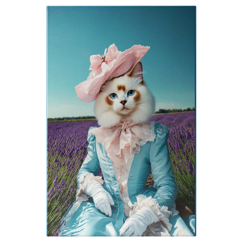 Tablou Canvas Personalizat Contesă Regală în Lan de Lavandă
Marime 40x25CM [1]