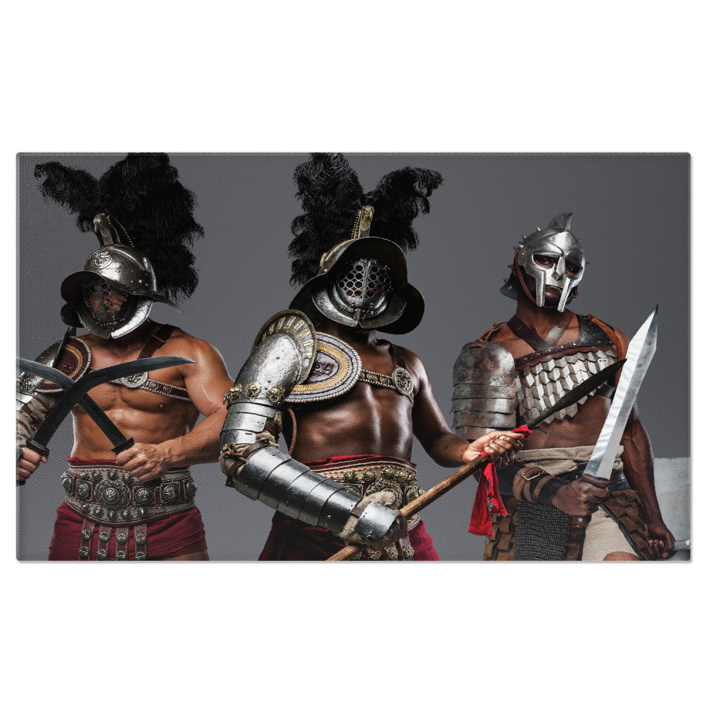 Luptători Romani Antici - Forță și Grandoare în Antichitate, Marime 40x25CM [1]