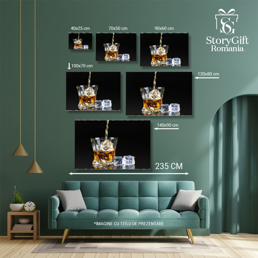 Tablou Canvas Cu Speranta la Ochi: Vederea, Corectia si Ochelarii 40x25CM [5]