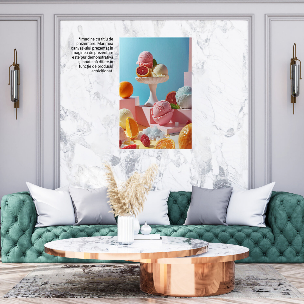 Cupele de Înghețată - Deliciu de Vară Colorat, Marime 40x25CM [3]