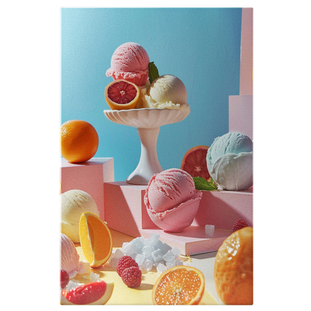 Cupele de Înghețată - Deliciu de Vară Colorat, Marime 40x25CM [1]