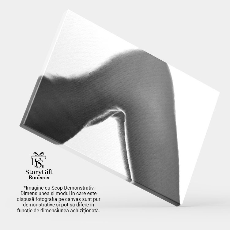 Tablou Canvas - Delicatete Senzuala in Stropi de Apa: O Simfonie a Frumusetii 40x25CM [4]