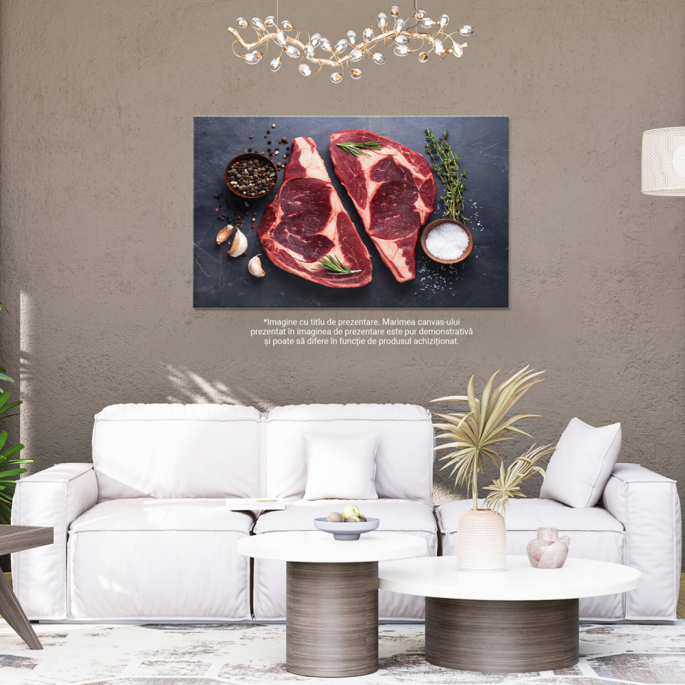 Delicii Cu Carne: Ribeye de Angus și Wagyu, Marime 40x25CM [4]