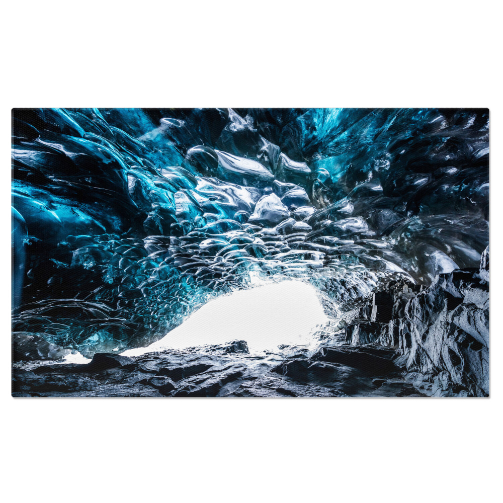 Descoperirea Peșterilor de Gheață în Vatnajökull, Islanda, Marime 40x25CM [1]