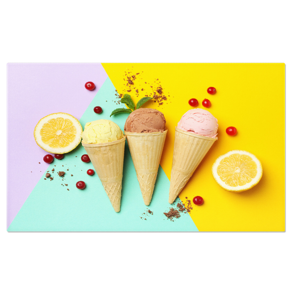 Desert Răcoritor de Vară - Gelato și Gofre, Marime 40x25CM [1]