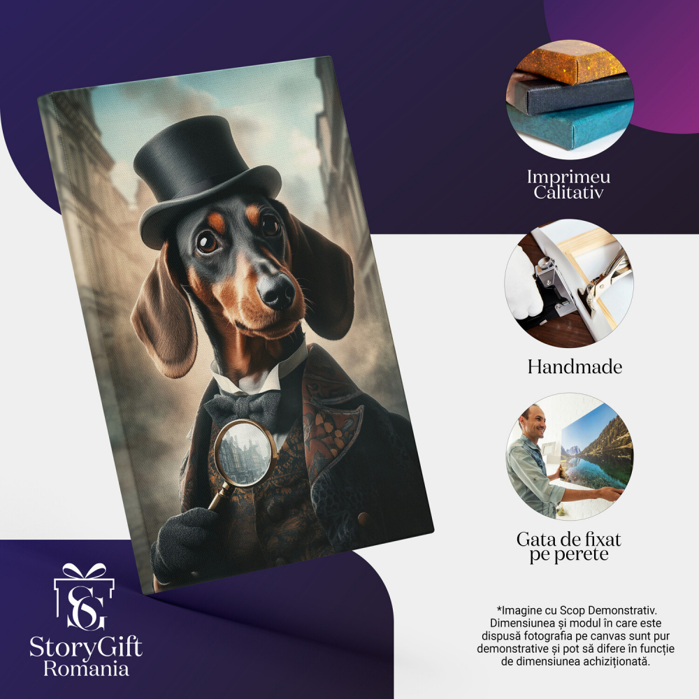 Tablou Canvas Personalizat Detectiv Elegant
Marime 40x25CM [4]