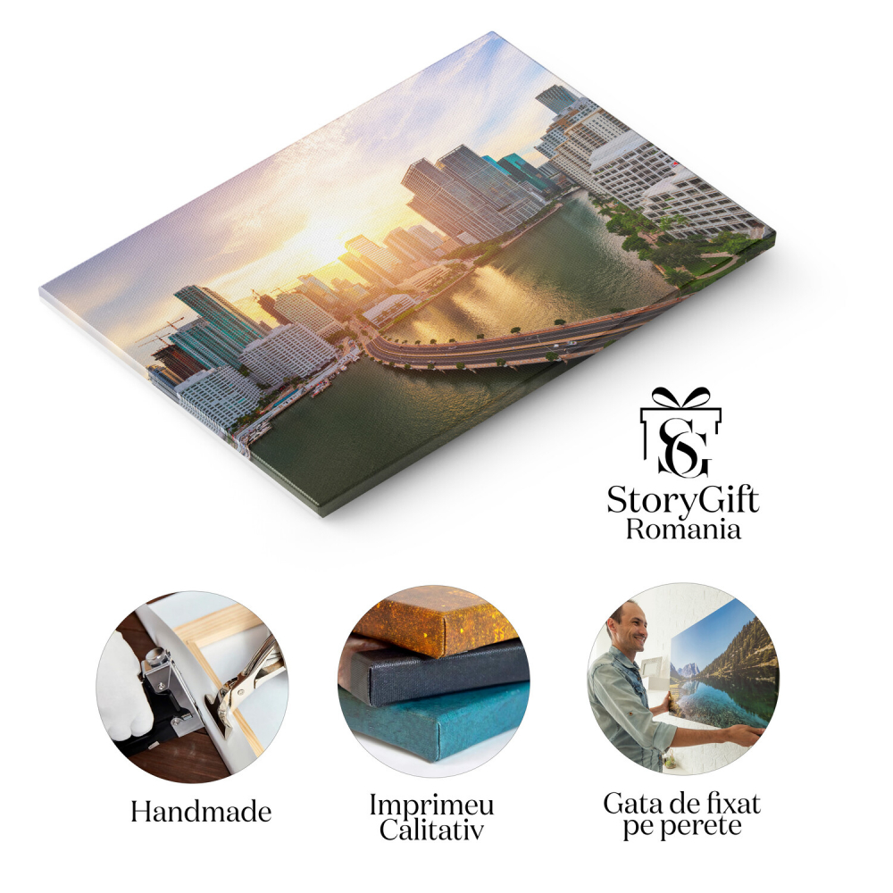 Dimineața în Brickell - Arhitectura în Eclipsă Urbană, Marime 40x25CM [2]