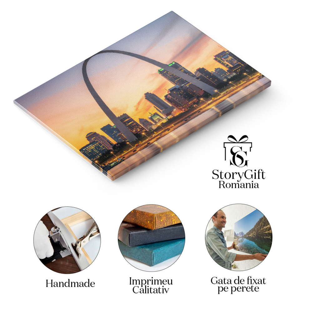 Tablou Canvas - Districtul de Afaceri - New York, SUA 40x25CM [2]