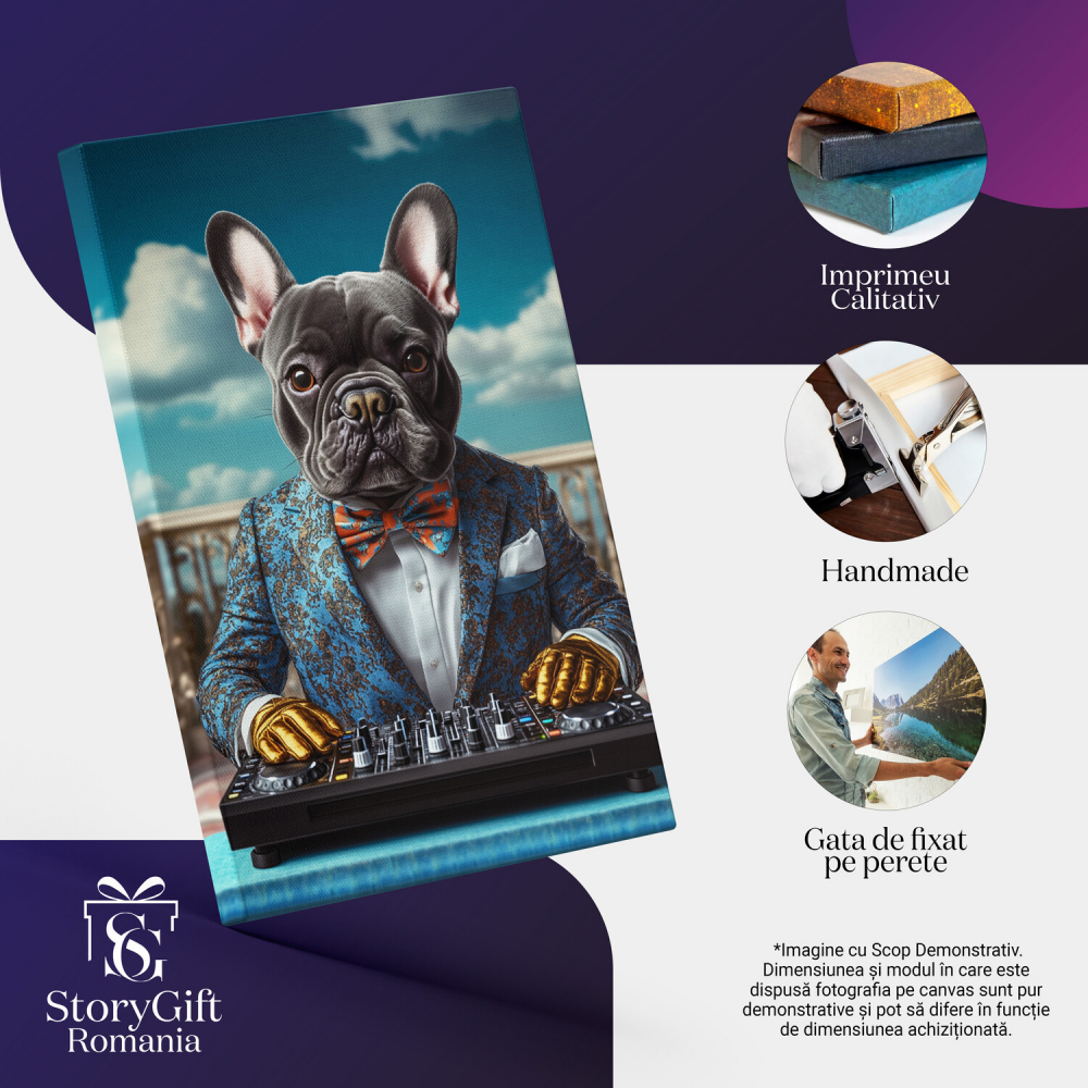 Tablou Canvas Personalizat DJ Eleganță
Marime 100x70CM [4]