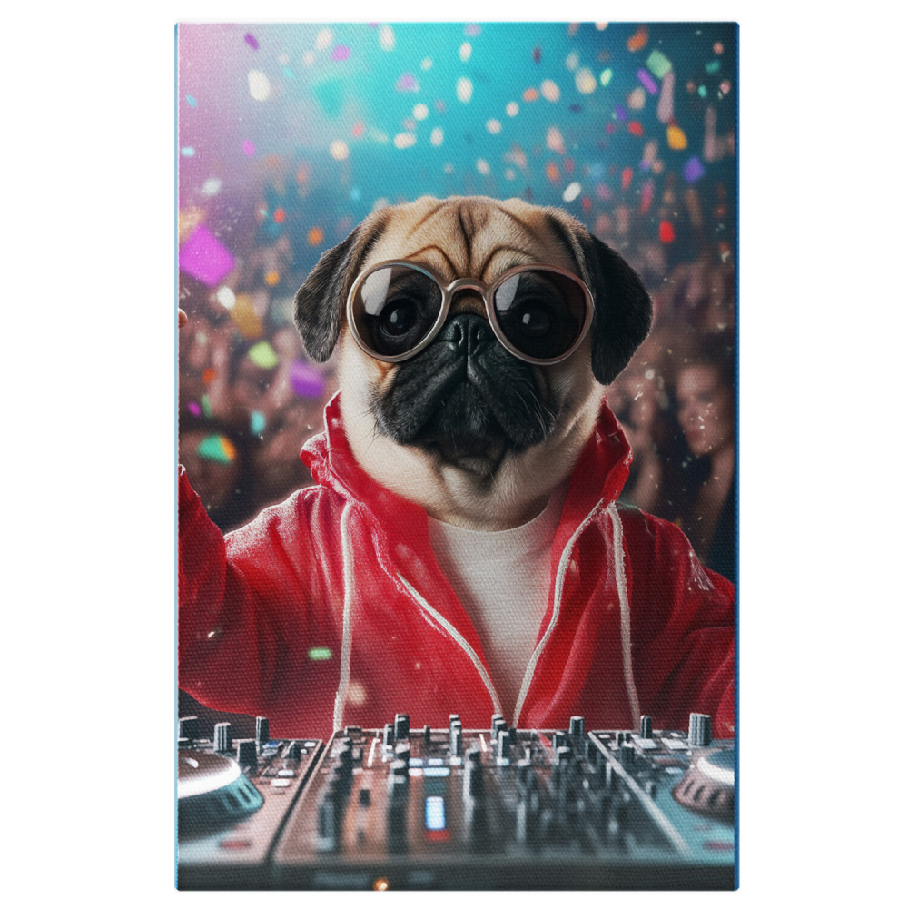 Tablou Canvas Personalizat DJ La Petrecere
Marime 40x25CM [1]