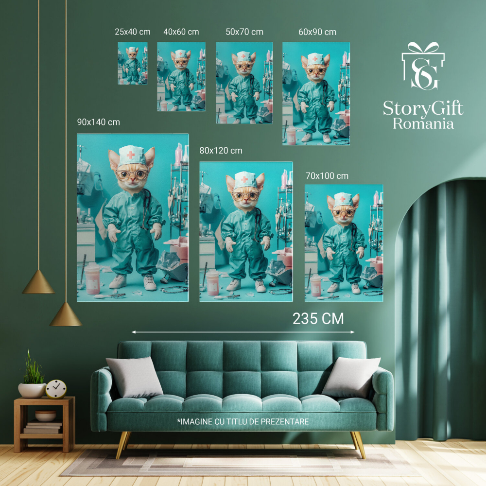 Tablou Canvas Personalizat Doctor În Sala De Operație
Marime 40x25CM [6]