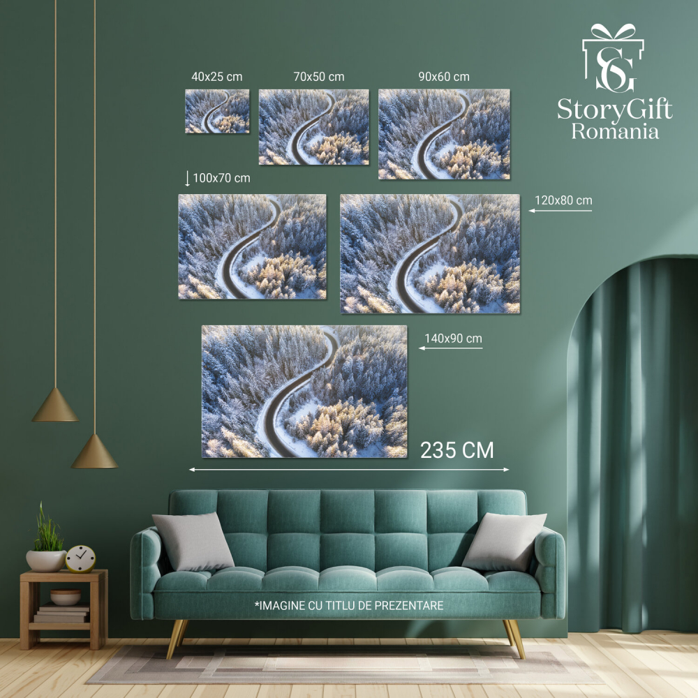 Drum Iarna Aerian, Marime 40x25CM [4]