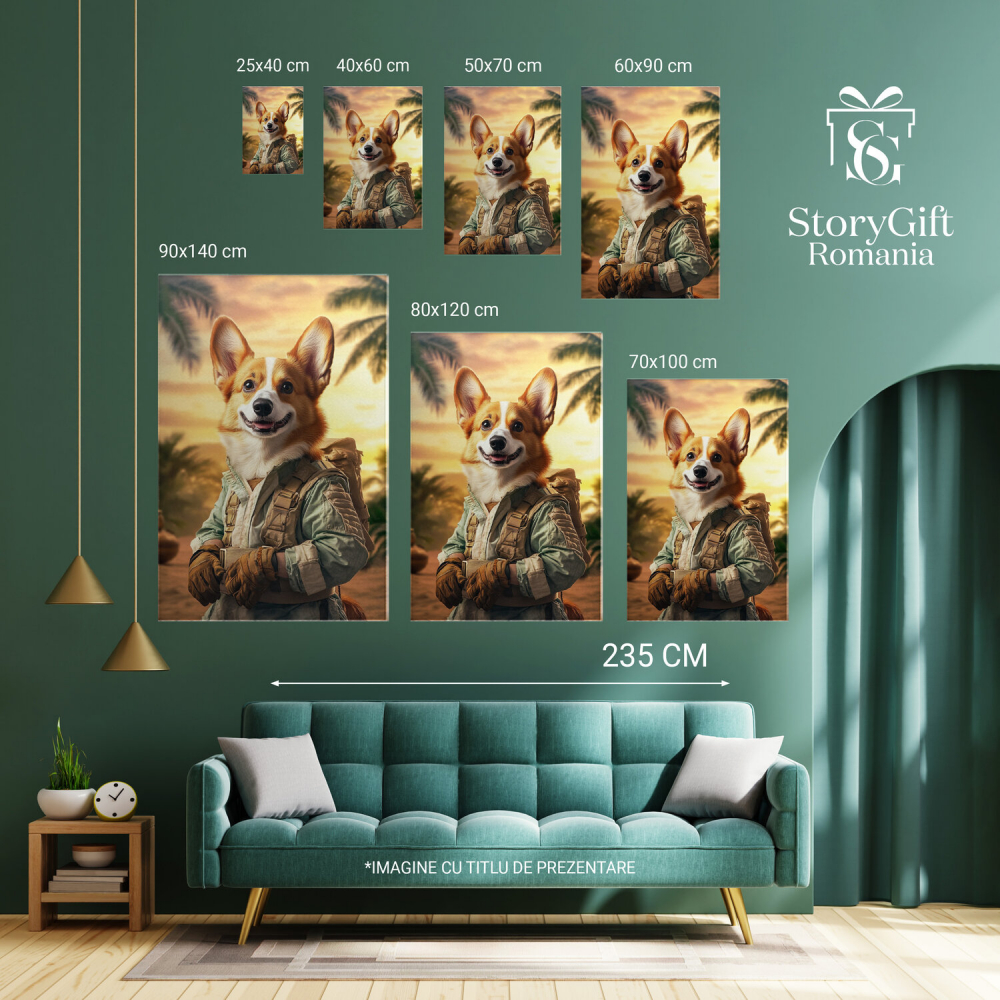 Tablou Canvas Personalizat Drumeție pe Insulă Tropicală în Apus de Soare
Marime 70x50CM [6]