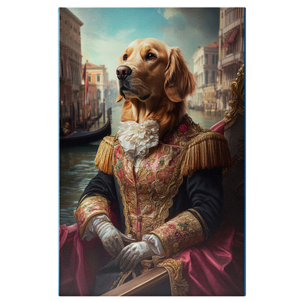  Tablou Canvas Personalizat Ținută Regală În Veneția, ItaliaMarime 40x25CM [1]