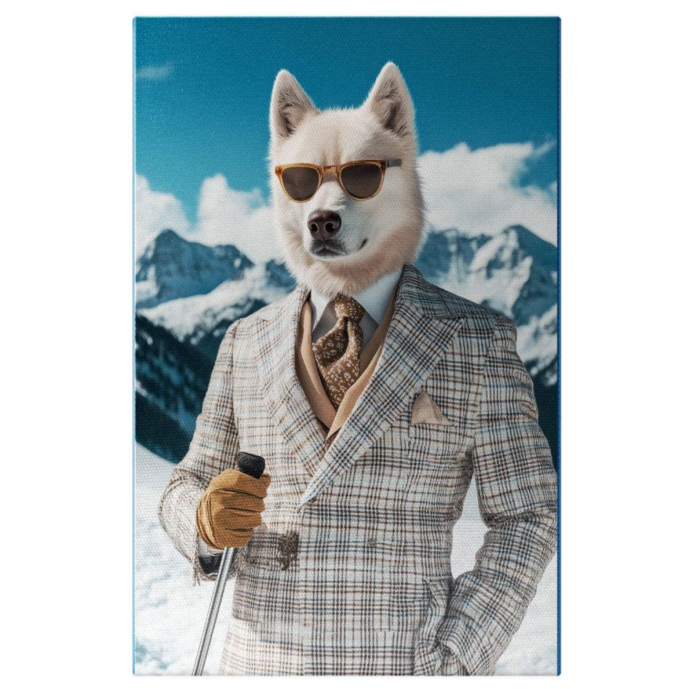 Tablou Canvas Personalizat Eleganță pe Pârtia de Schi
Marime 40x25CM [1]