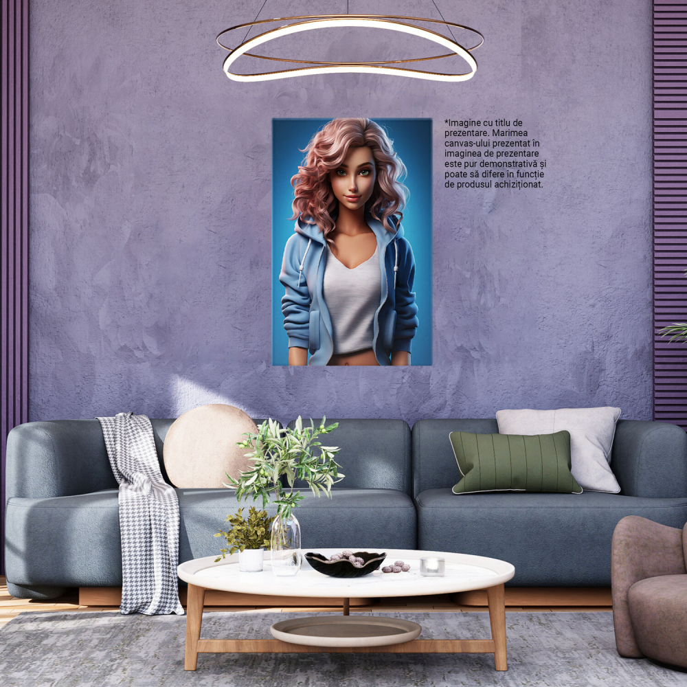 Tablou Canvas - Elsa în Secolul XXI - Design Vestimentar și Accesoriu de Modă, Marime 40x25CM [4]