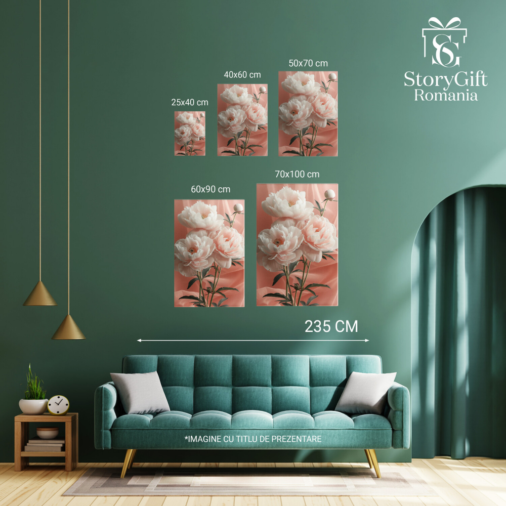 Tablou Canvas - Flori De Poveste - Petale Ce Deschid Portile Fanteziei, Marime 60x40CM [4]