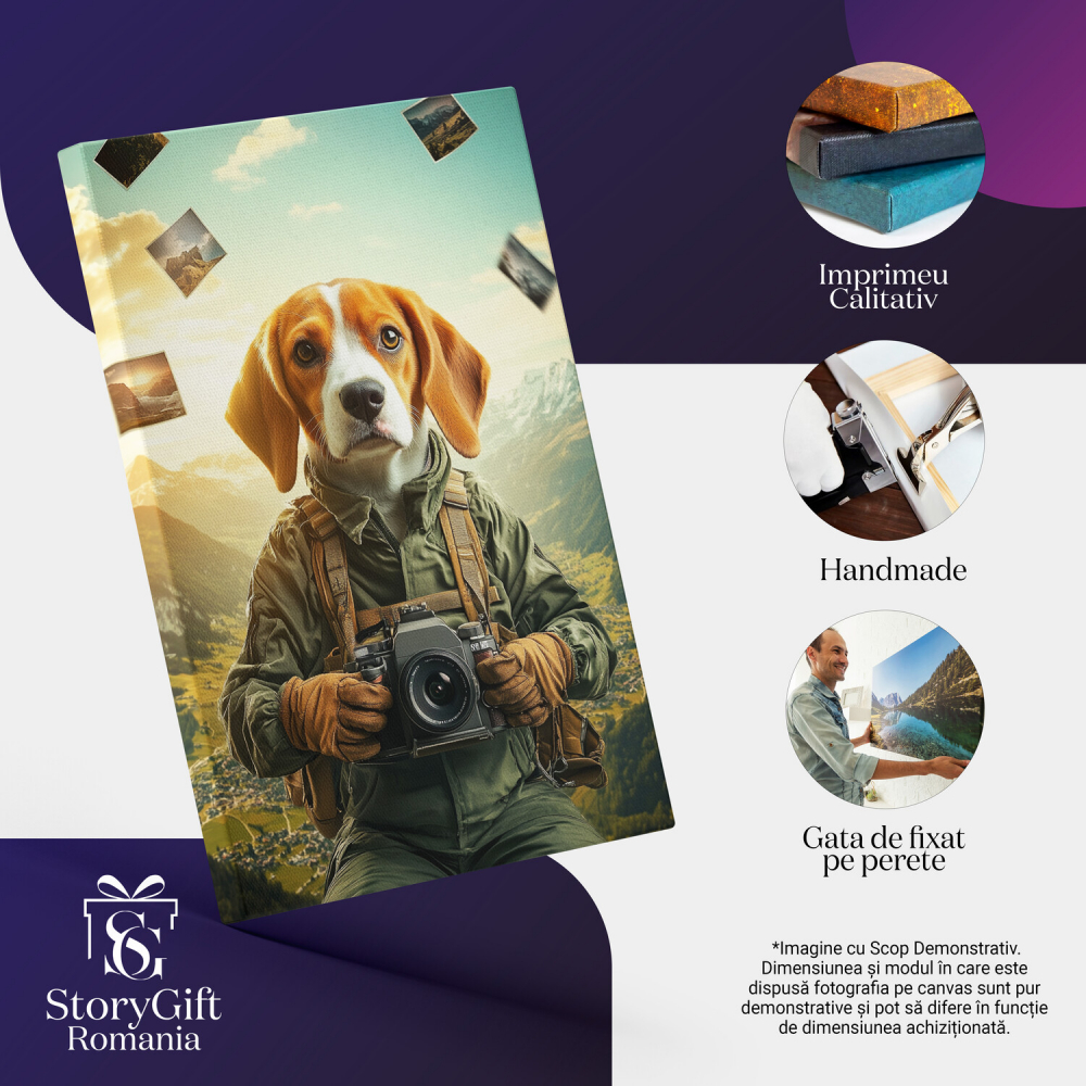 Tablou Canvas Personalizat Fotograf Montan
Marime 120x80CM [4]