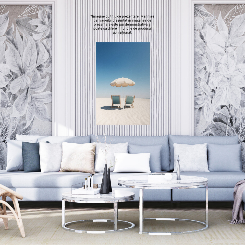 Tablou Canvas Relaxare pe Plajă | Fotografie Digitală de la Mare, Marime 40x25CM [4]