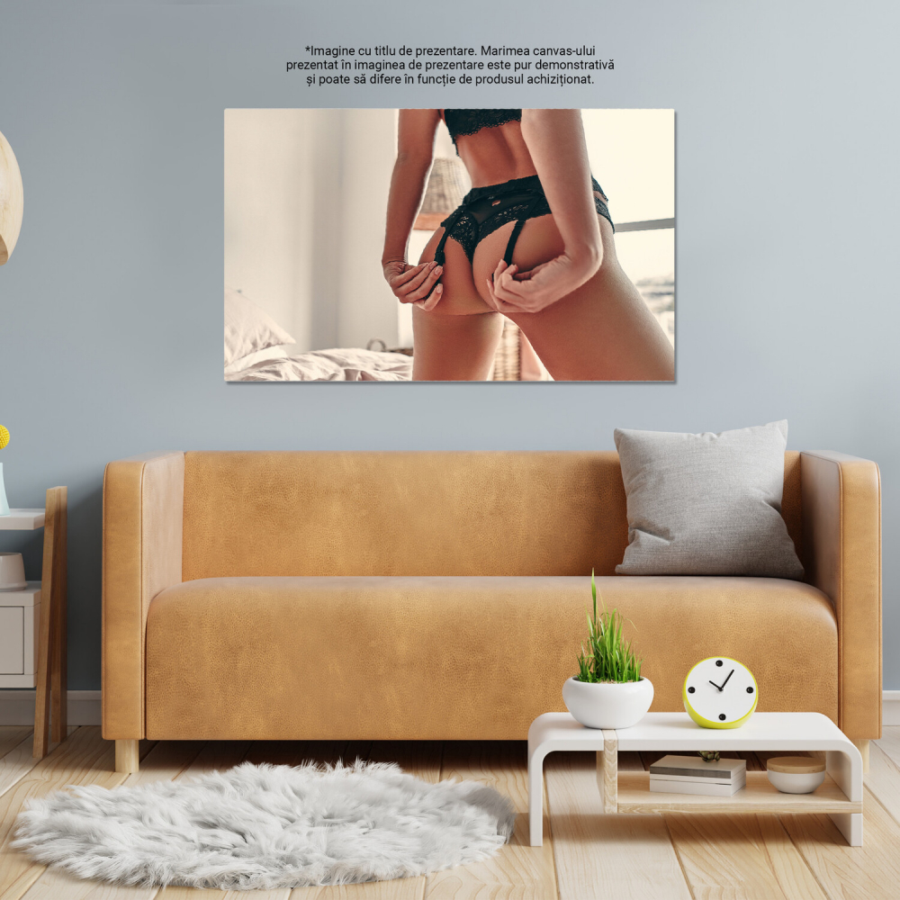 Tablou Canvas Frumusețe Feminină și Eleganță – Corp și Încântare Artistică, Marime 40x25CM [4]
