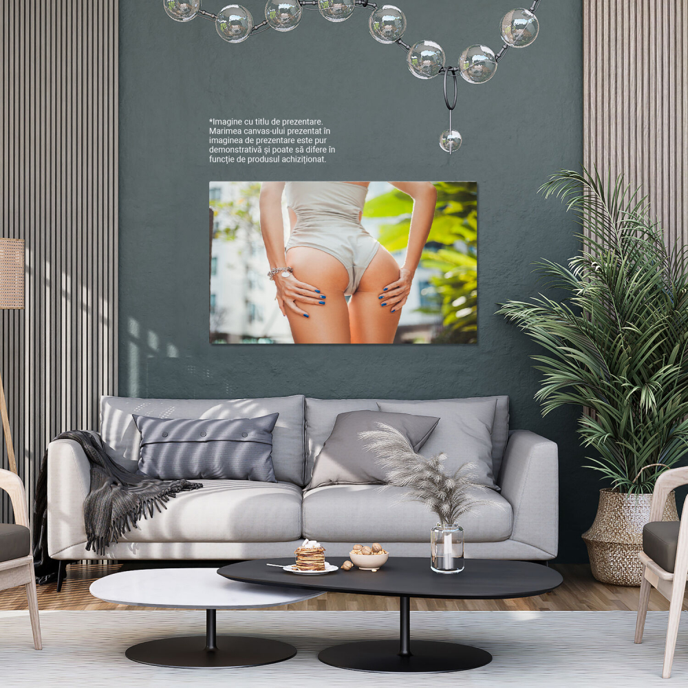 Frumusețea Feminină: Detaliu Seducător din Spate, Marime 40x25CM [3]