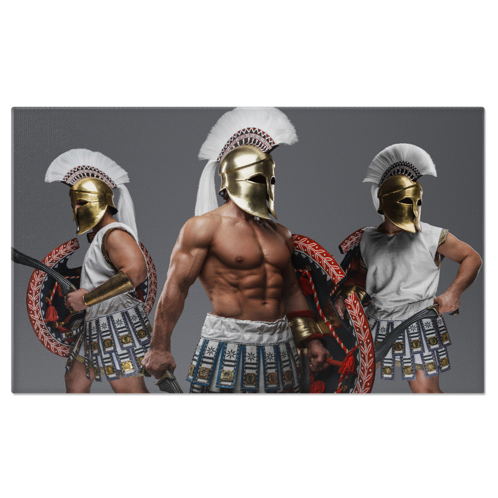 Tablou Canvas: Gladiator Roman în Luptă, Marime 40x25CM [1]