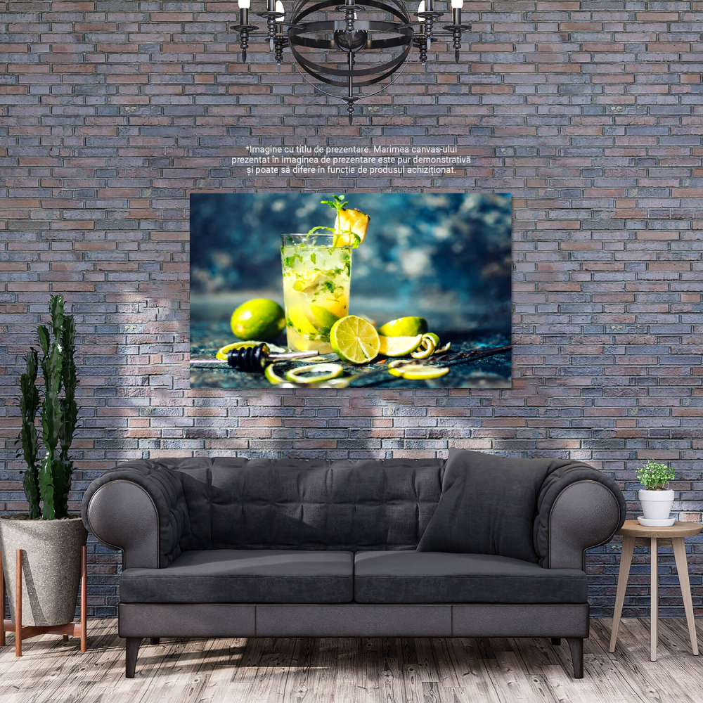 Tablou Canvas: Gustări Delicioase – Bucurându-ne de Cocktailuri, Marime 40x25CM [3]