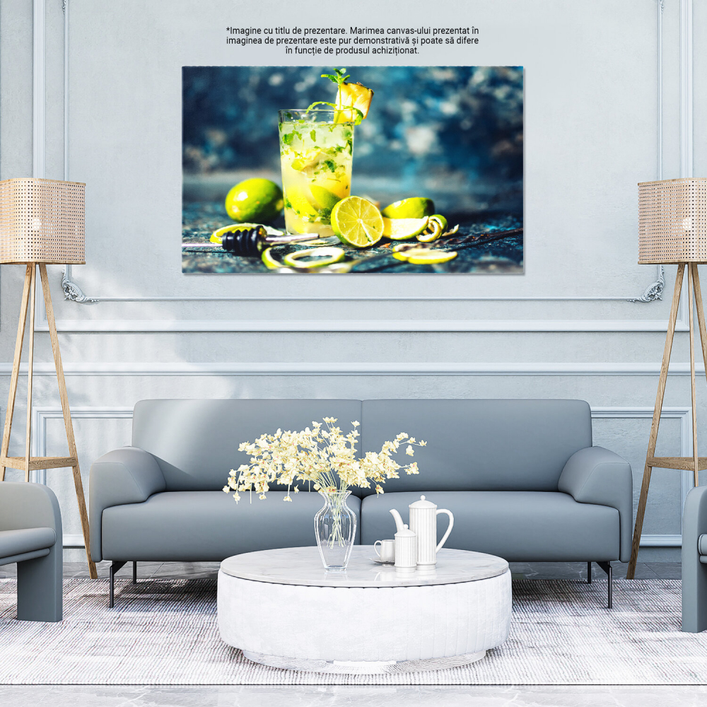 Tablou Canvas: Gustări Delicioase – Bucurându-ne de Cocktailuri, Marime 40x25CM [4]