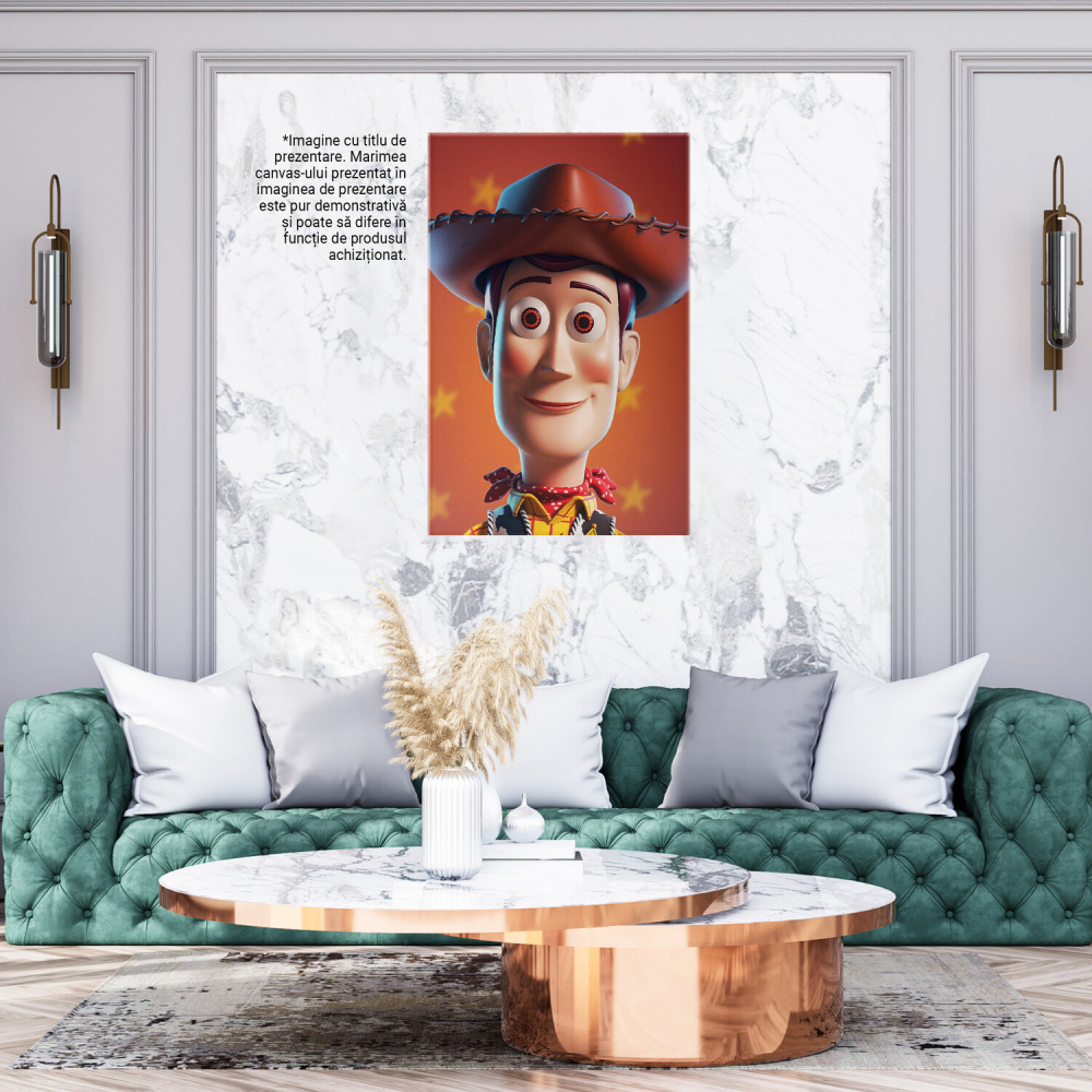 Îmbogățește-ți spațiul cu acest tablou canvas fascinant, care surprinde esența cowboy-ului printr-o fotografie artistică și o ilustrație digitală vibrantă. Această lucrare este ideală pentru cei care apreciază stilul de viață cowboy și cultura Vestului American, aducând un sentiment de aventură și autenticitate în orice cameră. Fie că este pentru birou, living sau spații de relaxare, acest tablou va crea o atmosferă unică și memorabilă., Marime 40x25CM [4]