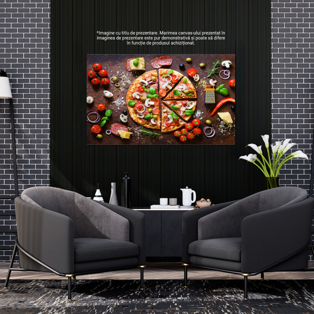 Ingrediente Pentru Pizza Italiană: Aromă și Tradiție, Marime 40x25CM [3]