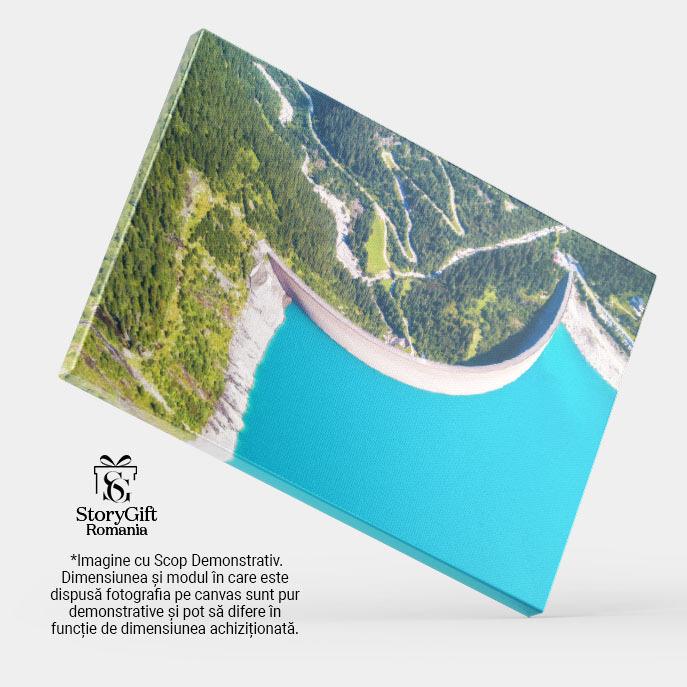 Tablou Canvas Insulele Lofoten, Norvegia Peisaj Arctic aerian, insula, peisaj, arctic, natura 177 40x25CM [4]