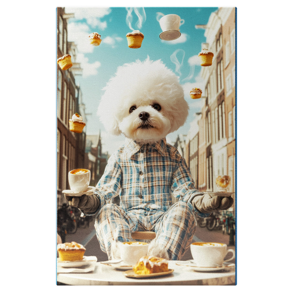 Tablou Canvas Personalizat Iubitor De Cafele Pe Străzile Din Paris
Marime 120x80CM [1]